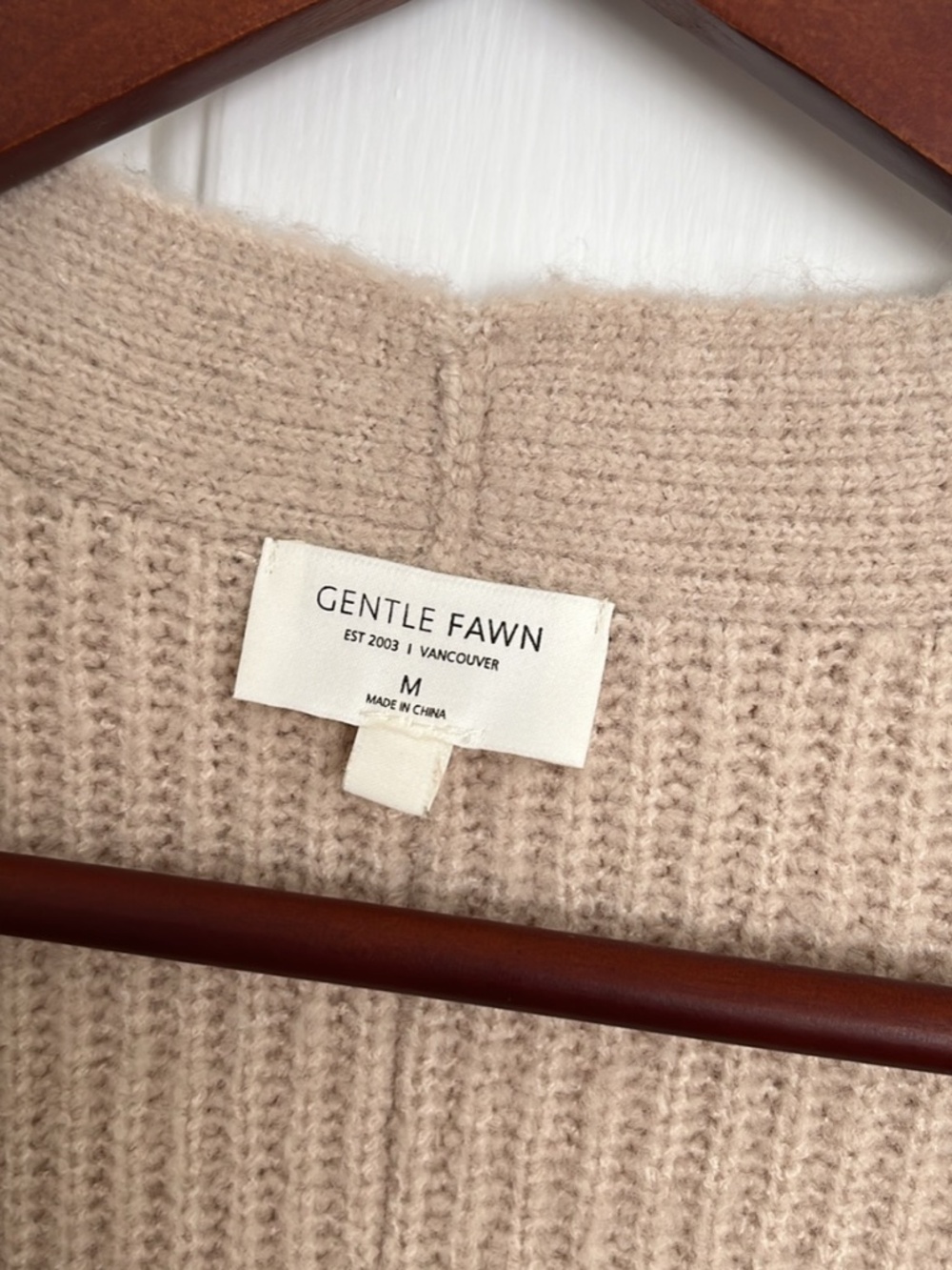 Gentle Fawn Ribbed Oversized Cardigan - Picture 3 of 8